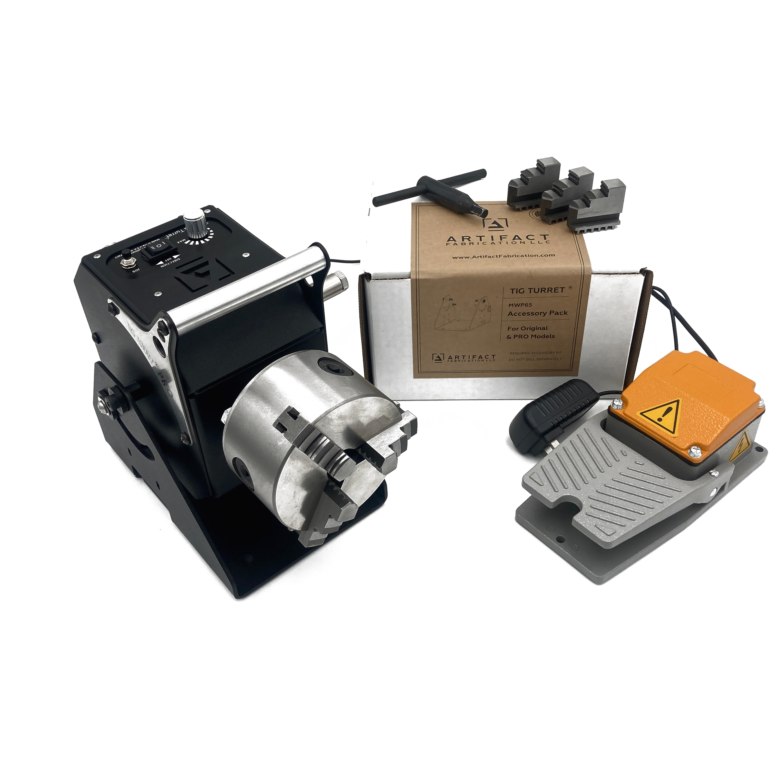 TIG Turret PRO 300A Rotary Weld Positioner
